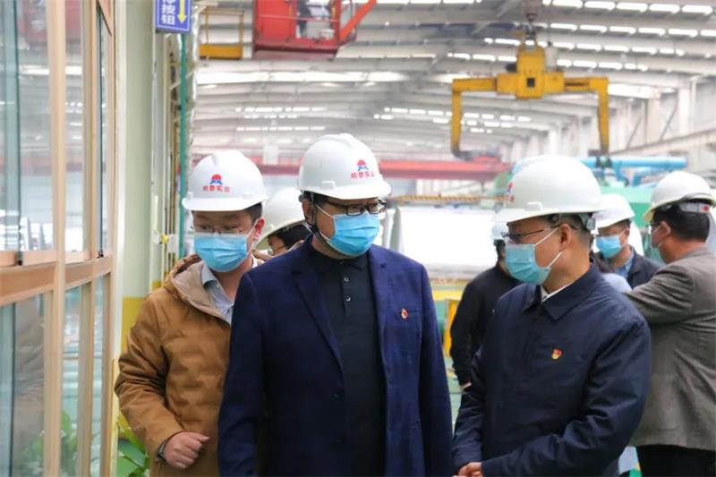 郑州市委党史学习教育第六巡回指导组到郑州宝博集团(中国游)官方网站参观调研